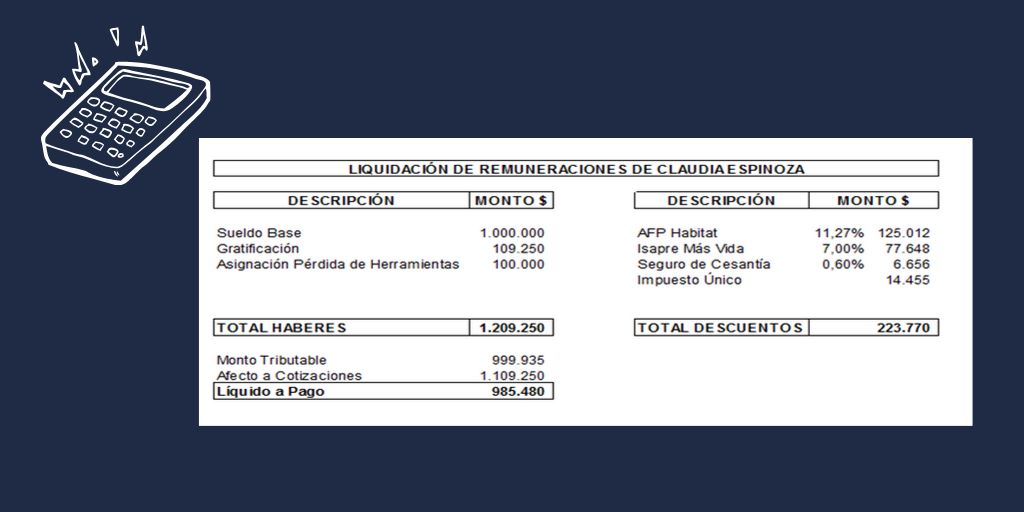 Haberes imponibles y haberes no imponibles en remuneraciones